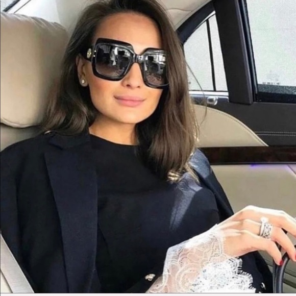 sunglasses Accessories - COPY - OVERSIZED WOMEN’S LUXURY SQUARE UV400 SUNG…